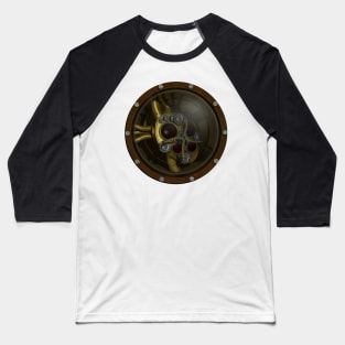 Steampunk Mechanical Heart Baseball T-Shirt